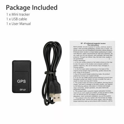 Magnetic GF07 Mini GPS Real Time Car Location Tracker GSM-GPRS Tracking Device